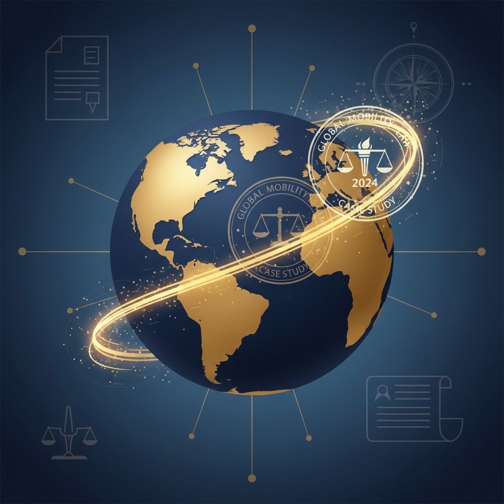 Immigration Law Case Study Illustration