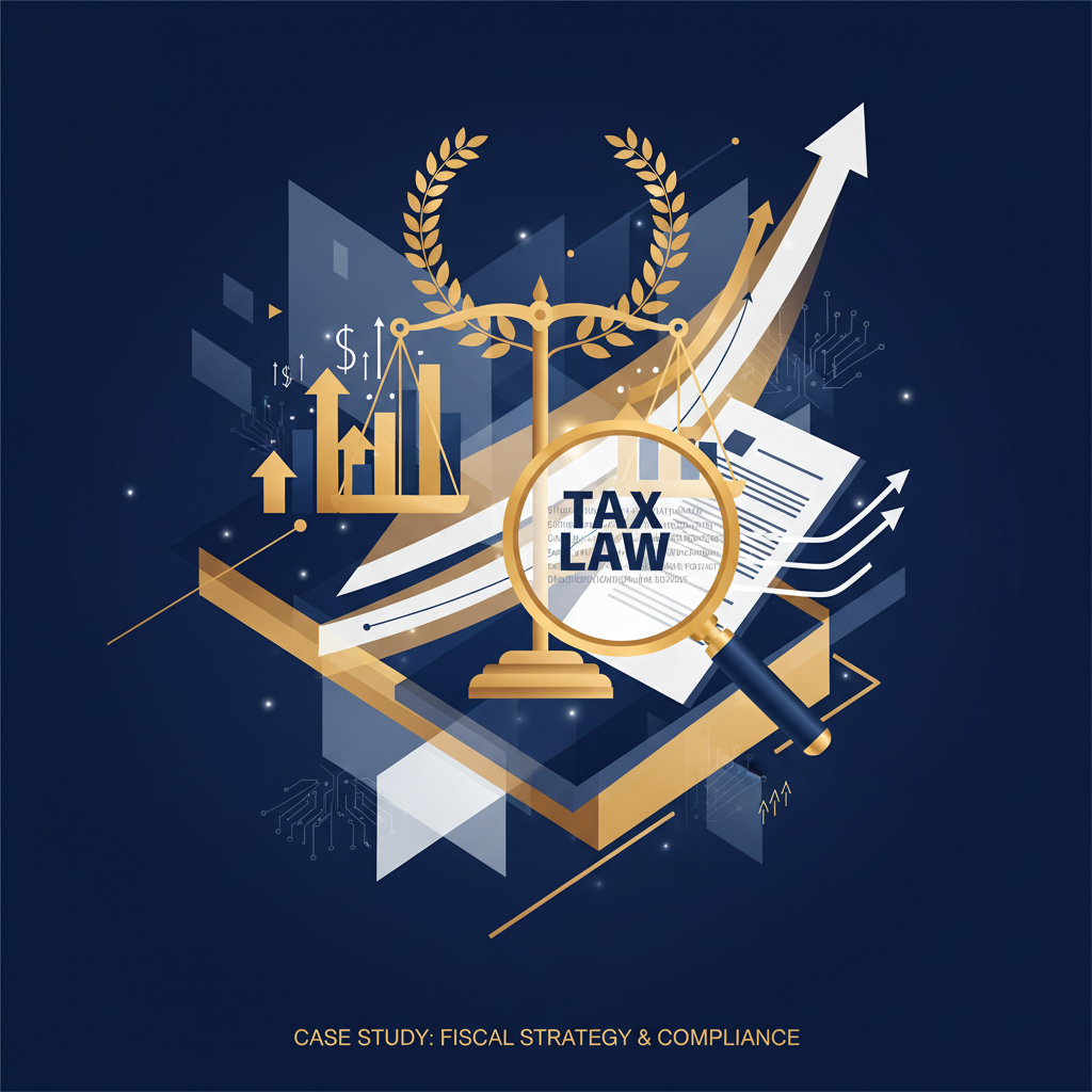 Tax Law Case Study Illustration